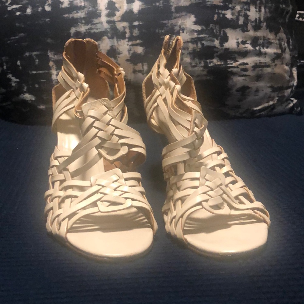 Tory Burch strappy wedge sandals!